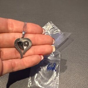 BE MY SWEETHEART stainless steel Heart Pendant Necklace